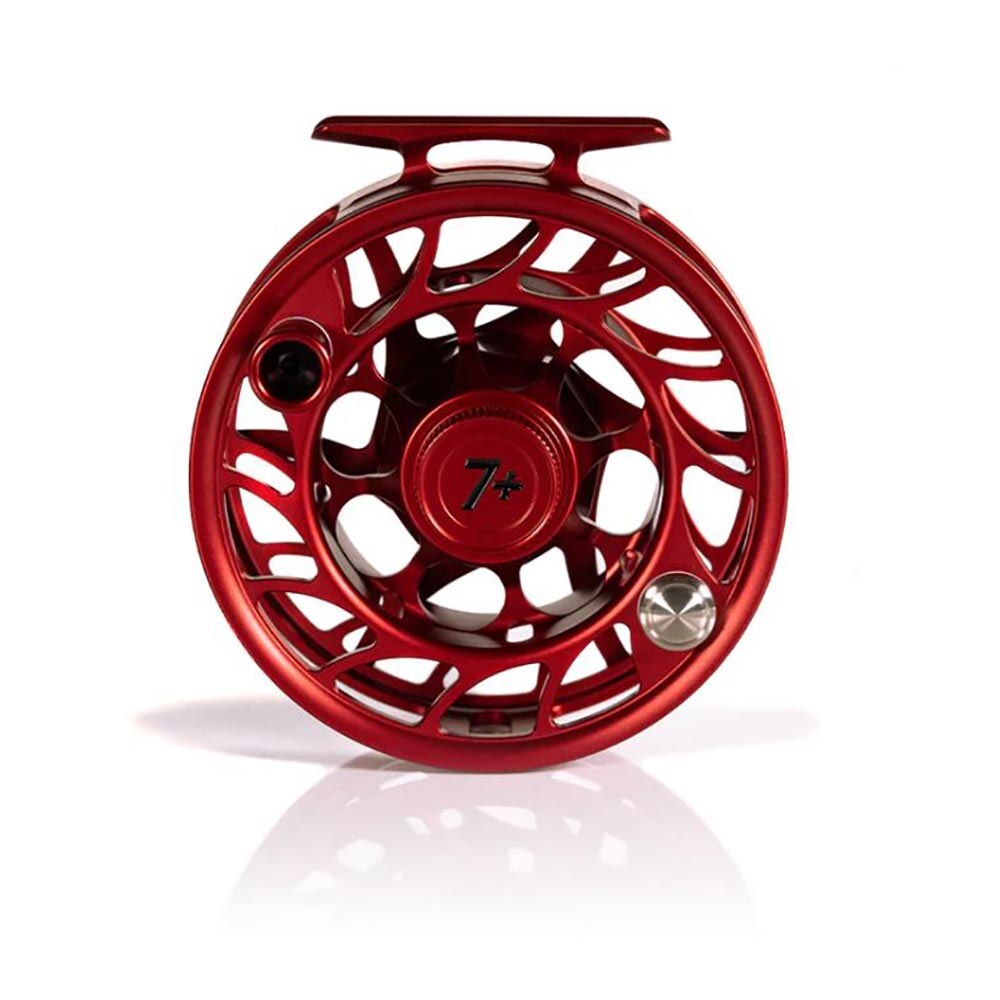 Hatch Outdoors Limited Edition Iconic Fly Reel Dragon's Blood 7 Plus in Dragon's Blood